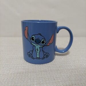 DISNEY Lilo‎ & Stitch Large 20 oz Double Side Etched Graphic Coffee Mug